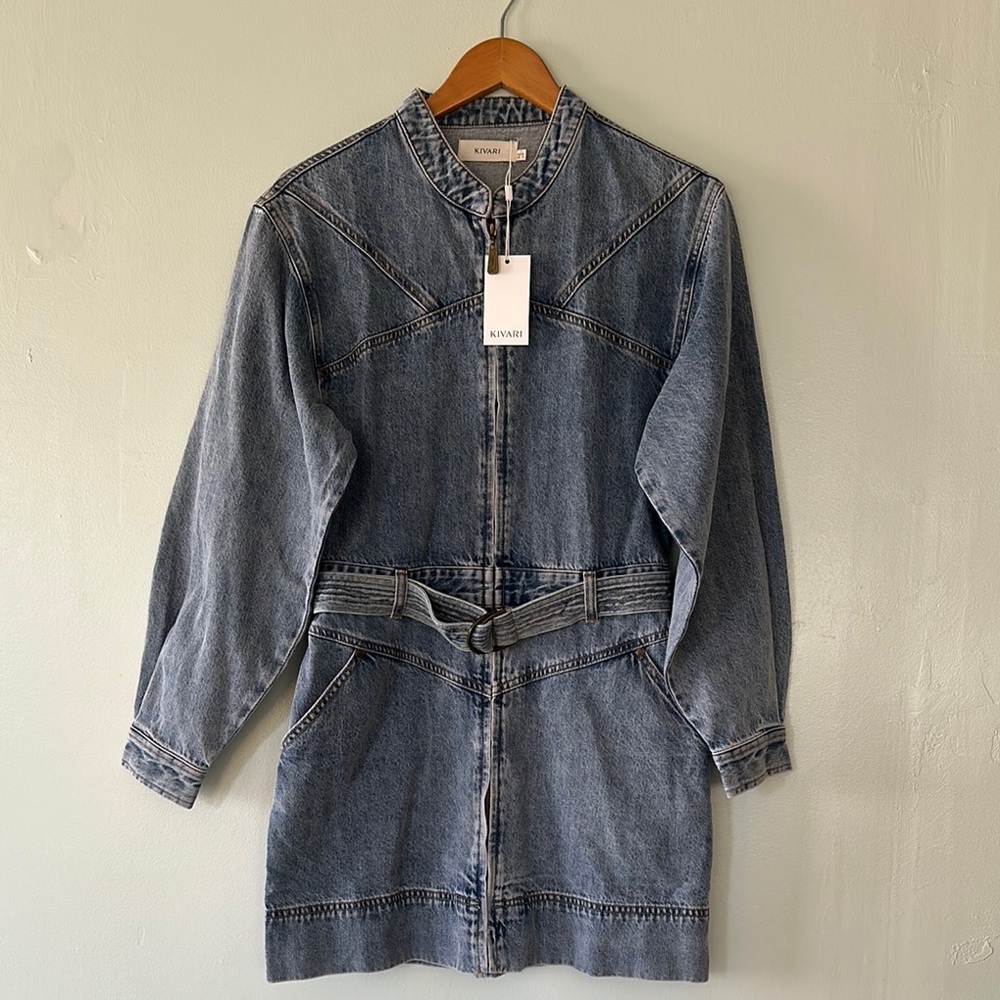 Kivari Jimmy Denim Mini Dress